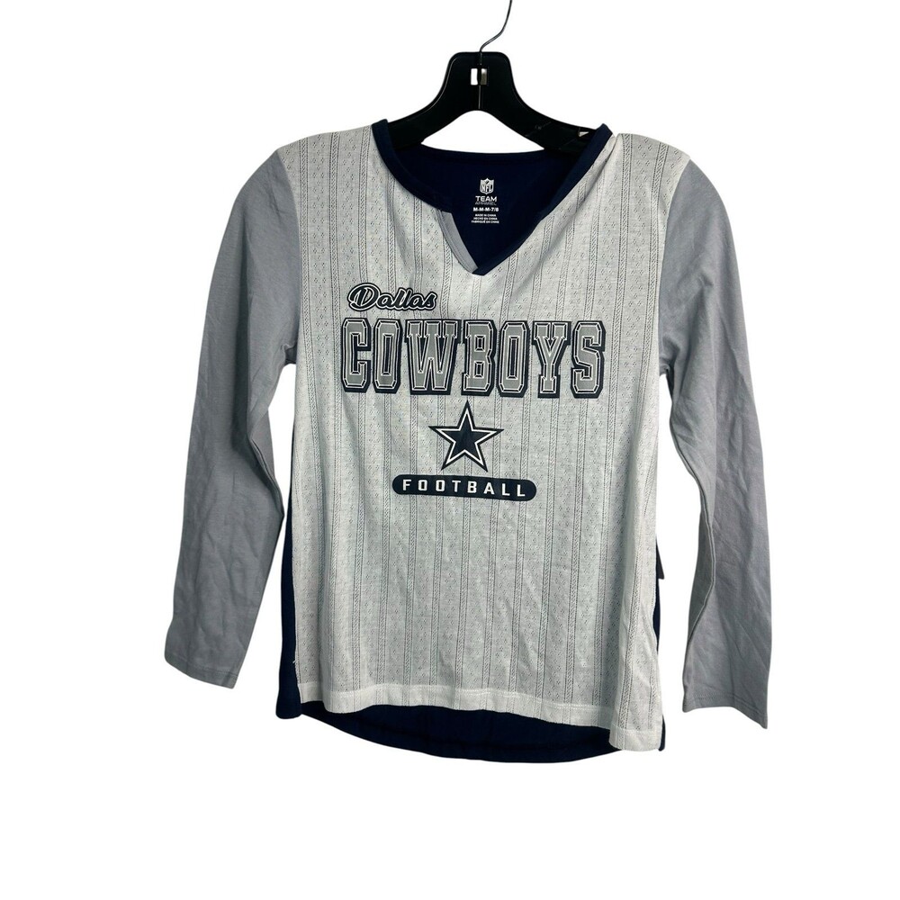 Girls Dallas Cowboy Long sleeve Size M (7/8)